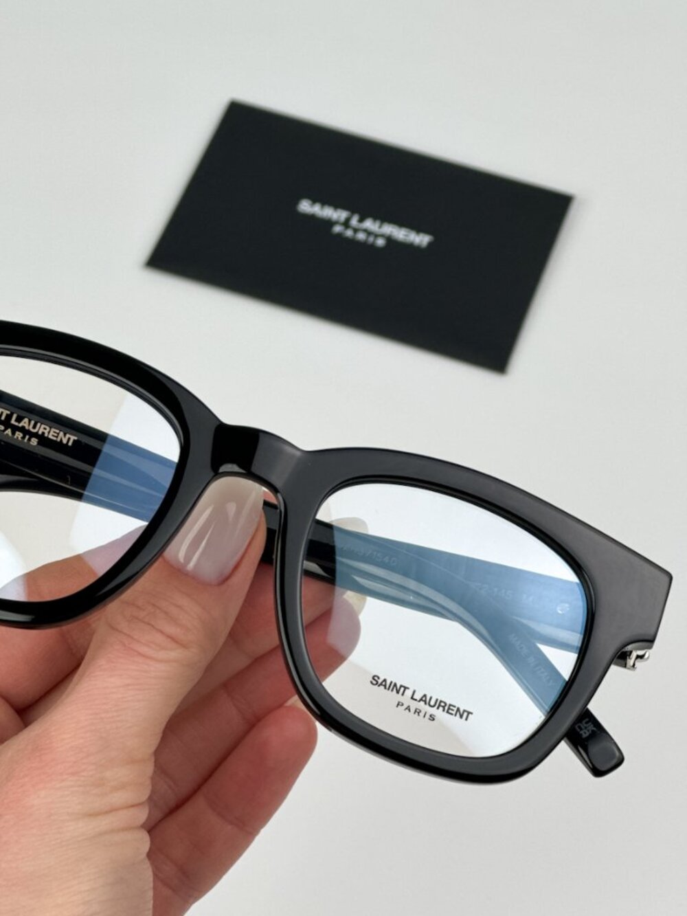 SAINT LAURENT SLM124 OPT 001 BLACK CAT EYE EYEGLASSES
